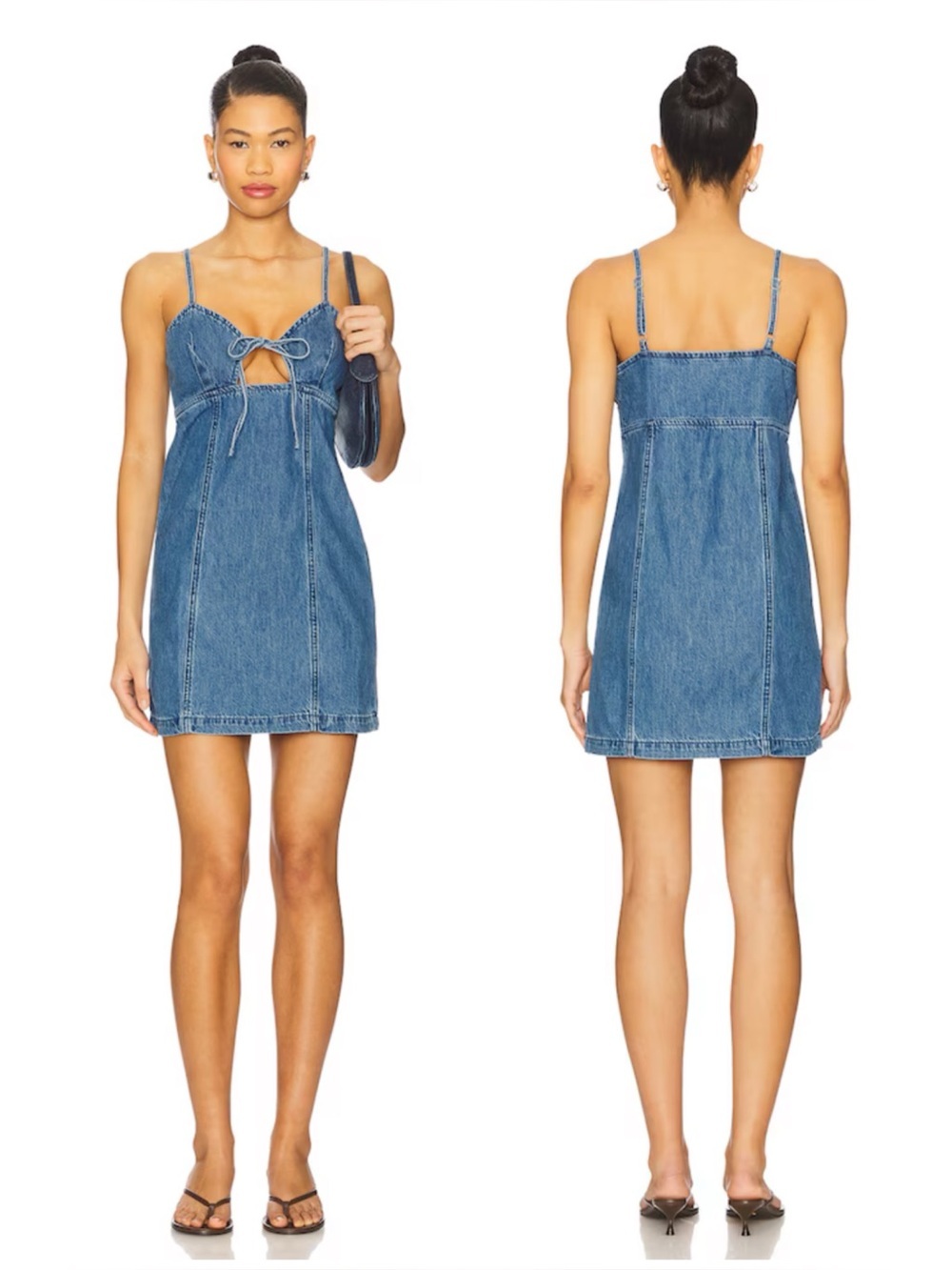 BLANKNYC Denim Mini Dress in Dancing Queen Size XS
